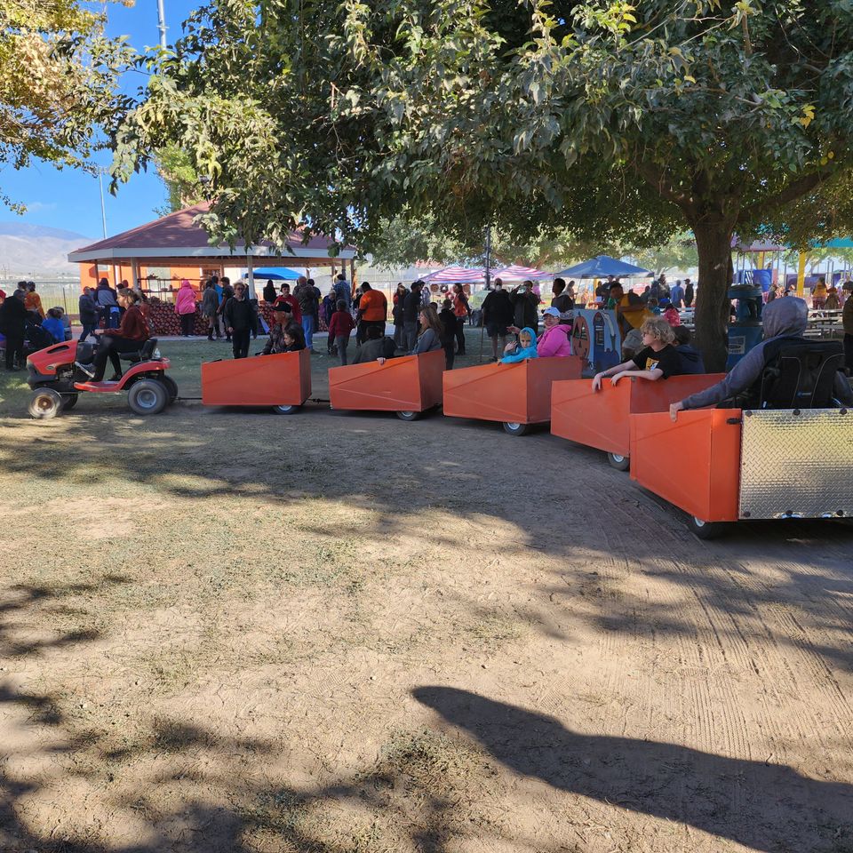 Train Ride at PDOP Pumpkin Days in Pahrump
